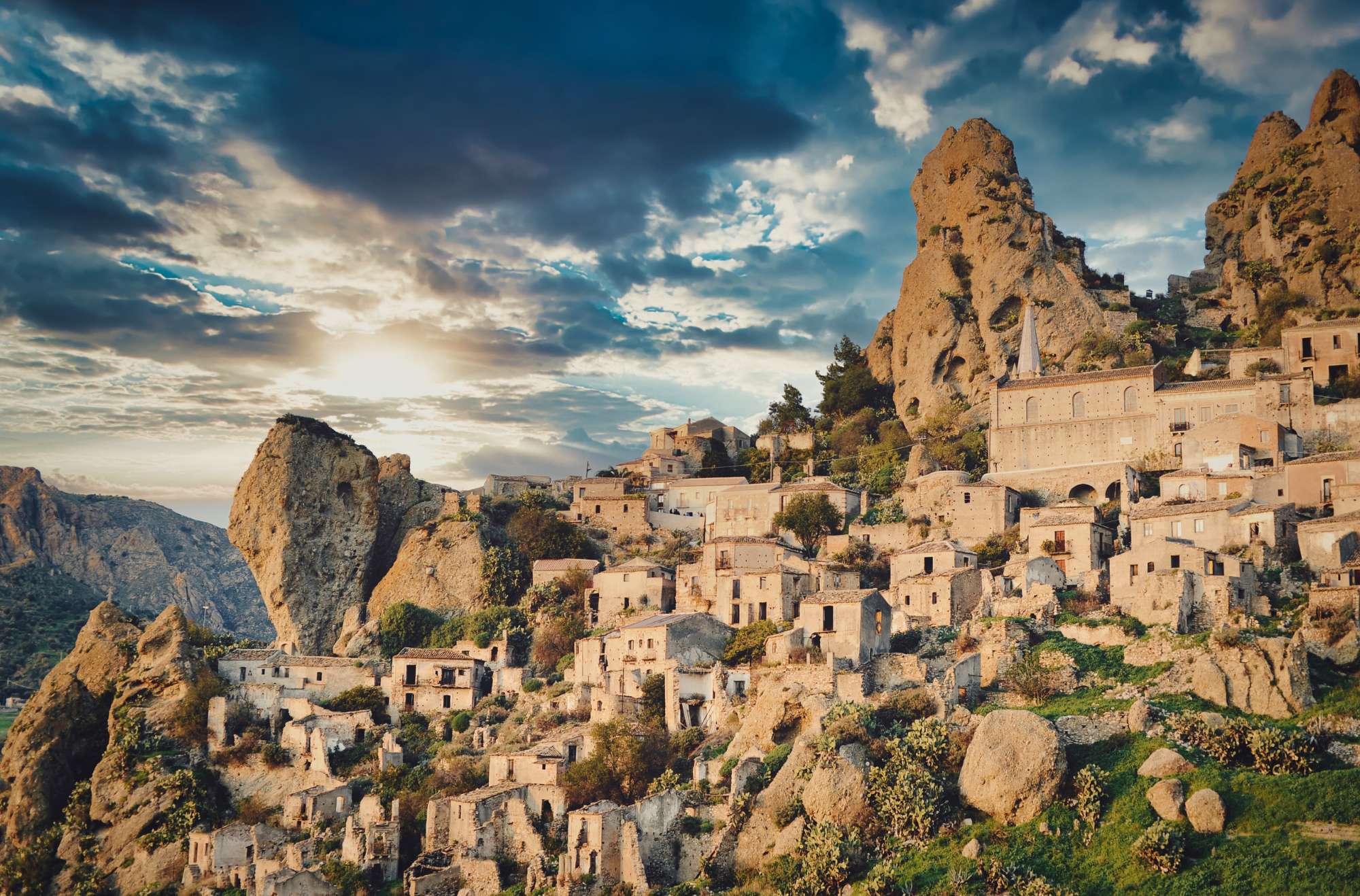 Panorama di Pentedattilo